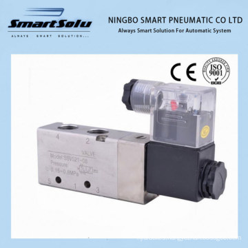 5/2, Single-Head, Pipe Joint Bore 1/4, Ssv Series Stainless Steel Solenoid Valve